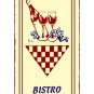 Wine Bistro Metal Art Sign