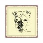 Bulldog Sketch Metal Art Sign