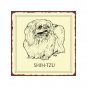 Shih-tzu Dog Metal Art Sign