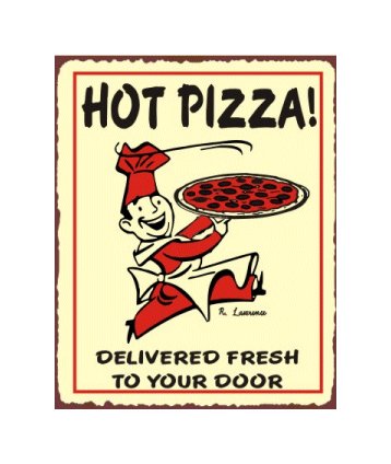 Pizza Delivery Towel Drop