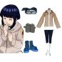 Hinata Hyuga Deluxe Women's Cosplay Costume and Accessories Set
