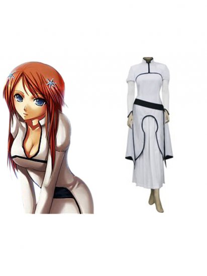 Bleaches Orihime Inoue Arrancar Women's Cosplay Costume