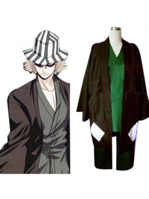 Bleaches Urahara Kisuke Men's Cosplay Costume