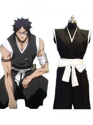 Bleaches Hisagi Shuuhei Men's Cosplay Costume