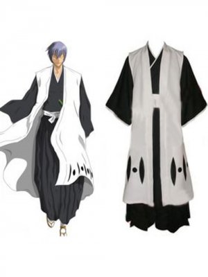 Bleaches 3rd Division Captain Ichimaru Gin Cosplay Costume