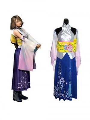 Final Fantasy X Yuna Cosplay Costume