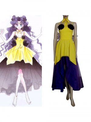 Sailor Moon Luna Human Form Cosplay Costume