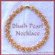 Pearl and crystal necklaces