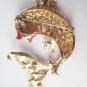 Unsigned Panetta Oriental Fish Brooch c. 1960s