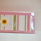 Pink Checkbook cover - FREE shipping!