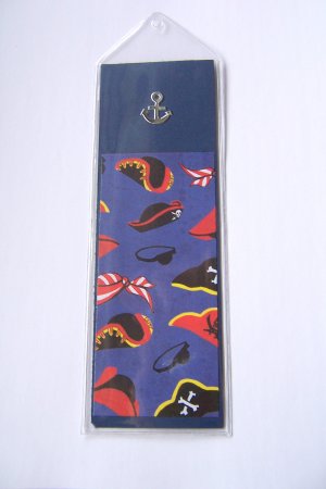 Pirate Bookmark- FREE Shipping!