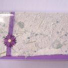 Purple Checkbook Cover - FREE shipping!
