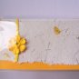Yellow Checkbook Cover - FREE shipping!