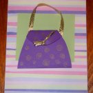 Fashion Purse Card with Stickers