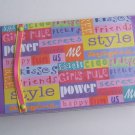 Bright checkbook cover - FREE shipping!