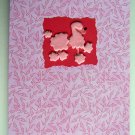 Pink Poodle Birthday Card