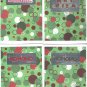 Christmas Dots - set of 12 cards - FREE shipping!