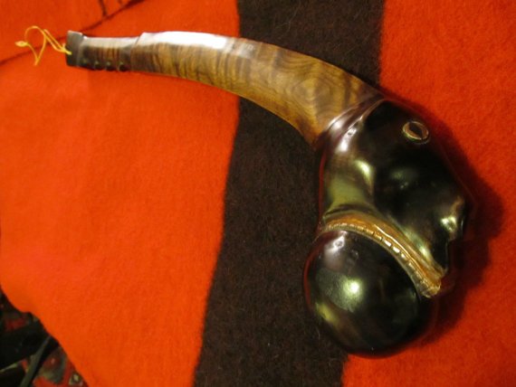 NATIVE AMERICAN BALL HEAD WAR CLUB