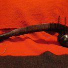 Native American Indian War Club Iroquois w/Brass inlay & Hand Made Trade Cloth Bag for your Club)