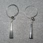 Native Americans Jewelry Ball Cone Earrings Earbobs 1680s Historically and Accurately German Silver