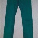 NEW ACNE Denim Hep Green Detail Jeans 25 26 x35.5 $299
