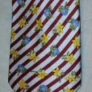 FANSIYLE Paris Wild Floral Handmade Silk Tie Cravat NEW