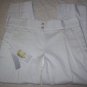 Mabitex Italy Donna White Cotton Pants 8 NEW NWT $295