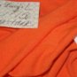 Kookla Orange Scrunch Tank Top L NEW NWT $156