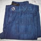 GOLD SIGN USA Wide Leg Jeans 25 x 35 NEW NWT $209