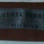 NWT ALBERTA FERRETTI Brown Red Bead Belt 40 6 $248 NEW