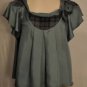 Carling IN LOVE Paris Silky Flutter Sleeve Top 1NEW$398