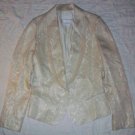 Y & Kei Luxury Detailed Brocade Blazer 12 46 NEW $1750