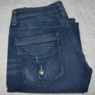 Taverniti Flower Design Boot Cut Jeans 29 NEW NWT $315