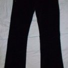 NWT BCBG Max Azria Black Velvet Pants 8 31 x 33 $139NEW