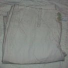 Jaiden Italy Cotton & Metal Capri Pants NEW NWT $230