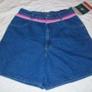 Roper Denim USA Crochet Inlay Jean Shorts 9 Jrs 28 NWT
