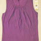 NWT Jones New York Collection Ruched Tank Top S NEW $50