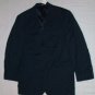 NWT Alfani Navy 100% Wool Blazer Jacket 40 R $325 NEW