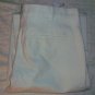 JIL SANDER Italy White Straight Leg Pants 32 x35NEW$598