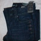 Firetrap England Dark Boot Cut Jeans 25 x32 NEW NWT$155