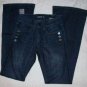 Firetrap England Dark Boot Cut Jeans 25 x32 NEW NWT$155