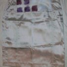 EXTE Italy Wild Cream Champagne Satiny Skirt M NEW $229