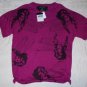 Buddhist Punk S/S Magenta Doll Dragonfly Top Shirt $150