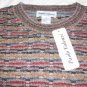 Paolo Valenzi Italy Coogi Style Sweater L NWT NEW $185