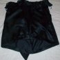NWT HANII Gun Metal Ruffle Bow Tube Top 42 8 $475 NEW