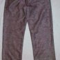 NWT CHRIS BENZ Shiny Tweed Flat Front Pants 8 $725 NEW