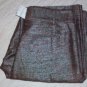 NWT CHRIS BENZ Shiny Tweed Flat Front Pants 8 $725 NEW