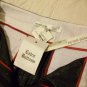 NWT PETER SOM Pleat Lurex Glitter Pants 6 32 $780 NEW