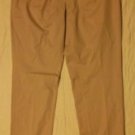 NEW MALENE BIRGER Pleat Cuff Roll Tan Pants 10 40 $310