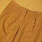 NEW MALENE BIRGER Pleat Cuff Roll Tan Pants 10 40 $310
